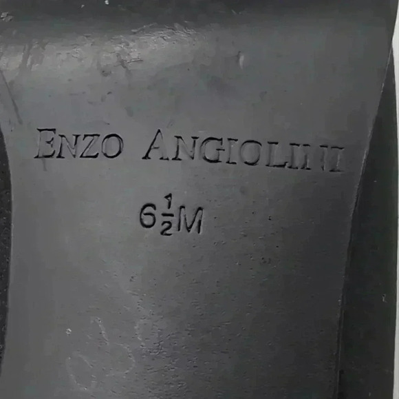 Enzo Angiolini Fabric formal shoes kitten heels sz 6.5 minor flaw - Picture 9 of 10